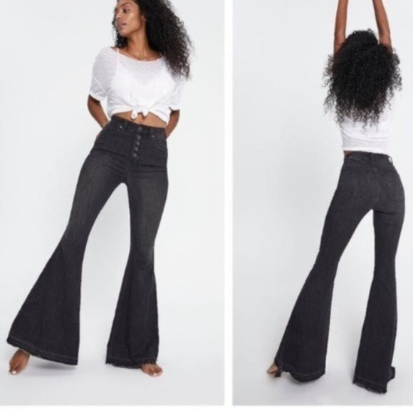 Free People Irreplacable High Rise Jeans 30 NWT - Picture 3 of 5